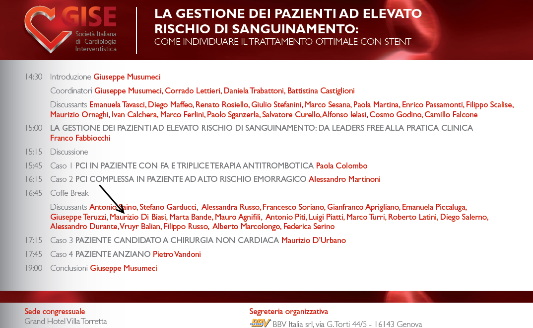 La Gestione dei Pazienti ad Elevato Rischio di Sanguinamento: come individuare il trattamento ottimale con Stent 