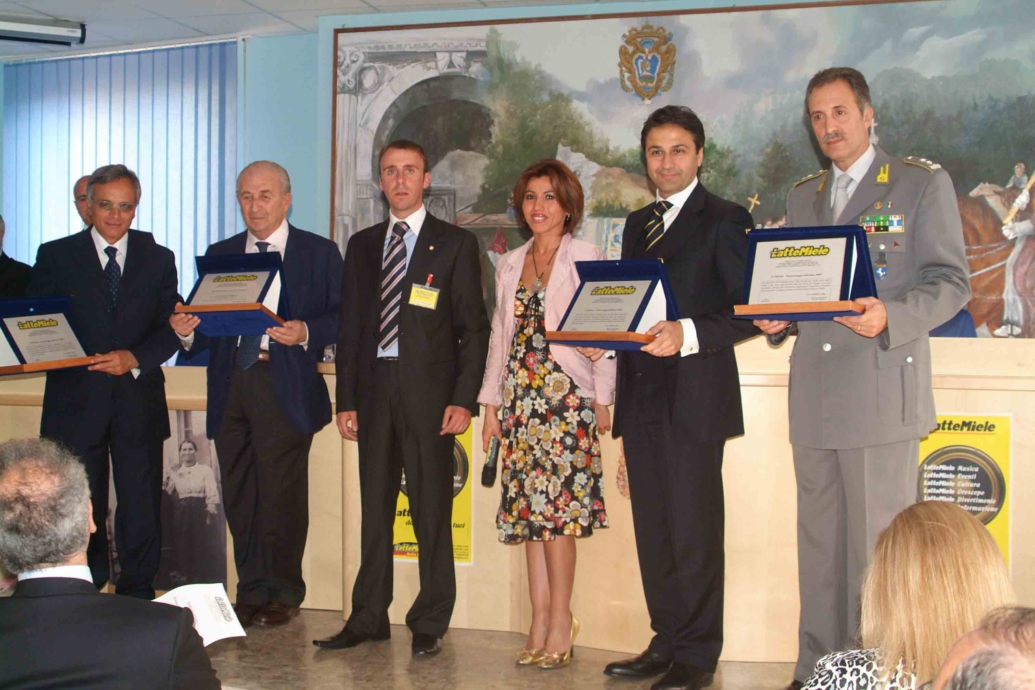 Personaggio dell'anno 2008; premiazione di Pietro Di Biasi